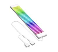 Kznifmk Cable de Extensión de Alimentación RGB Cable de Extensión de Alimentación ARGB Barra de Tira de Luz LED RGB de 5 V y 3 para Carcasa de PC