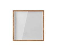 Kznifmk Caja de Recuerdos de Carga Superior con Memoria de Talón de Billete de Viaje de Concierto de 12 Pulgadas con Ranura, Hucha Transparente, Cajas con de Memoria de Madera