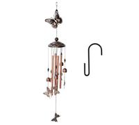 Kznifmk Campanas de Viento, Campanillas de Viento para JardíN, Decoraciones para Patio al Aire Libre, Campanillas de Viento para Interiores y Exteriores, Campanillas Conmemorativas Retro