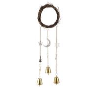 Kznifmk Carillones de Viento con Notas Musicales de Halloween, Carillones de Viento Hechos A Mano Bohemios, Decoración para Jardín y Patio, Colgante de Carillones de Viento A