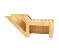 Kznifmk Casa de Madera Oculta para Hámster Lavable, Castillo Pequeño para Mascotas con Escalera para Escalar Rocas, Mascota Ratón Enano, Túnel Simple