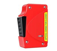 Kznifmk Cassette Limpiador de Fibra Óptica Caja de Limpieza de Extremos de Fibra Limpiador de Coletas para Herramientas de Limpieza de Fibra Óptica FC/SC//LC