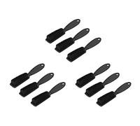 Kznifmk Cepillo de Desvanecimiento de 9 Piezas Tijeras de Peine Cepillo de Limpieza Barbería Cepillo de Limpieza