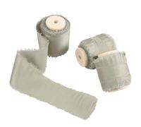 Kznifmk Cinta de de 4 cm X 4,5 M, Cinta, Cinta de Regalo, Cinta de Tela para Boda, Cinta de Seda, Cinta Hecha A Mano para Invitaciones de Boda, de Novia, Embalaje de Regalo