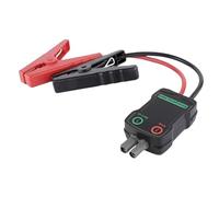 Kznifmk Clip de Cable de Refuerzo de Puente de Coche, Batería de Coche de Emergencia, Pinzas de Cocodrilo Inteligentes, Clips Rojo-Negro para Arrancador de 12V