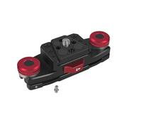 Kznifmk Clip para Cinturón de Cámara, Liberación Rápida, Montaje en Placa en V, Herramienta de Interruptor Rápido Antivibración para SLR, Cardán, Abrazadera para Correa de Hombro