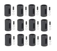 Kznifmk Collar de Broca de Kit de Orificios para Madera para Taladro Kit de Orificios para Madera Brocas de Perforación Limitador de Brocas Cónicas Ajustables