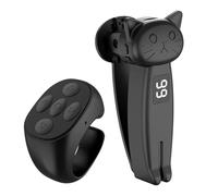 Kznifmk Control Remoto Pasador de Página Controlador de Lector Electrónico Pantalla de Teléfono Bluetooth Obturador de Cámara con Automático para Transmisión en B