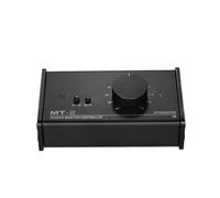 Kznifmk Controlador de Monitor Pasivo MT-2 Audio con Entradas y Salidas XLR de 3,5 mm Admite Control de Atenuación Función de Silencio Herramientas