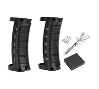 Kznifmk Controlador de Volante Universal Control Remoto de Volante de Coche Controlador de Botones de NavegacióN de DVD InaláMbrico