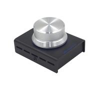 Kznifmk Controlador de Volumen de Computadora USB Perilla de Control de Volumen de Audio Externo de Altavoz de PC con Función de Silencio de una Tecla Ajustable