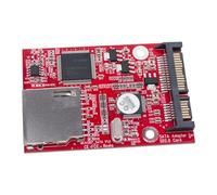 Kznifmk Convertidor SSD Adaptador de Conversión Digital de 2,5 Pulgadas 128 GB 15 Pin + 7 Pin Tarjeta Adaptadora SD A Serie para Tableta Portátil