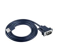 Kznifmk Convertidor USB A RS232 Cable de Puerto Serie DB9 Cable de Conversión Industrial de 9 Cable de Transmisión de Datos Macho Hembra DB9