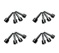 Kznifmk Copa de Eje de TransmisióN de Eje de Rueda de Metal de 16 Piezas para 144001 124019 124018 Accesorios de Piezas de ActualizacióN de Coche RC