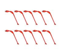 Kznifmk Corrector de Postura de Golf, Ángulo Fijo del Brazo Oscilante, Corrector de Movimiento, Suministros de Práctica de Golf Rojo