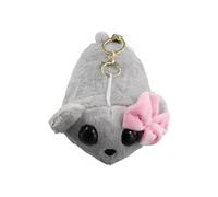 Kznifmk de la Felpa del Hámster Triste Meme del Hámster Triste Colgante de la Felpa Figura del Juguete Suave del Animal Relleno Decoración A