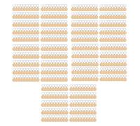 Kznifmk de Madera en de 500 Piezas, Espacios en Redondos una Granel para Grabado de Madera, de Madera Sin Terminar, Etiqueta para Llave B