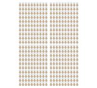 Kznifmk de Madera Redondo en de 400 Piezas, Llaveros de Madera para Bricolaje, Etiquetas para Llaves Que Se Pueden Grabar Regalos de Bricolaje