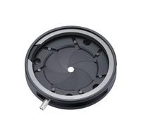 Kznifmk Diafragma de Iris Mecánico Ajustable con Apertura Manual de 1,5 A 18,7 mm Diafragma de Iris para Microscopio de Cámara Digital Iris SK18.7