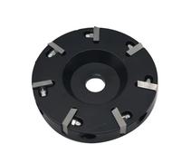 Kznifmk Disco Afilador de Pezuñas de Aleación de Zinc de Alta Resistencia Disco Afilador de Pezuñas Negro Afilado para Herraduras