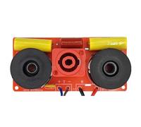 Kznifmk Divisor de Cruce de Frecuencia de 2 VíAs y 300 W, Divisor de Altavoces Agudos, Filtro de Audio EstéReo para Sonido de Alta Fidelidad DIY