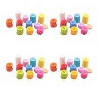 Kznifmk DIY Color Aleatorio Lote de 400 Botones de Costura Artesania para Ninos DIY Juguetes Plastico, Color Aleatorio, 20 mm