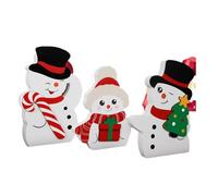 Kznifmk Encantadora Decoración de Invierno Decoración de Bandeja Interior Exhibición de Estante para el Hogar