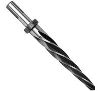 Kznifmk Escariador ConstruccióN/Puente Taladro 3/4 Pulgadas con Mandril 1/2 Pulgadas, Herramienta Broca Escariador Puente CóNico HSS 3/4 Pulgadas para Acero, Metal y Madera