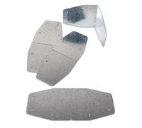 Kznifmk Esquinas de Cama Elevadas Ajustables: Juego de 4 Esquinas de Cama de Jardín DIY Que Se Doblan en Cualquier Ángulo para Usar con Cualquier Madera Acero Duradero