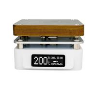 Kznifmk Estación de Precalentamiento T55, Placa Calefactora Electrónica Ajustable A Temperatura Constante para Desoldar Lámparas LED de Calentamiento SMD de PCB