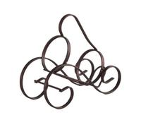 Kznifmk Estante para Vino Independiente, Soporte para Una Sola Botella, Soporte para Almacenamiento De Vino De Encimera, Protector para Vino Tinto para Bar En Casa