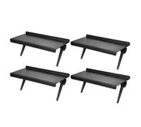 Kznifmk Estante Superior Ajustable para Pantalla de TV, Monitor de Computadora, Estante de Almacenamiento Superior para Pantalla de Escritorio, Estante de Almacenamiento para el Hogar