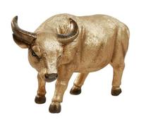 Kznifmk Estatua de Vaca Regalo Alcancía Moneda Moneda Penny Alcancía Coleccionable Escultura de Vaca
