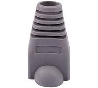 Kznifmk Ethernet Gris Caucho RJ45 Conector Botas Tapa De La Cubierta Protector 50 Piezas
