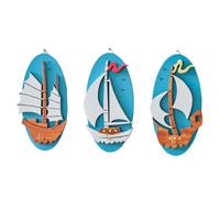 Kznifmk Gancho Mediterráneo para Colgar en la Pared, Perchero para Ropa, Decoración de Pared para la Entrada de la Tienda, Gancho para Llaves de Pared