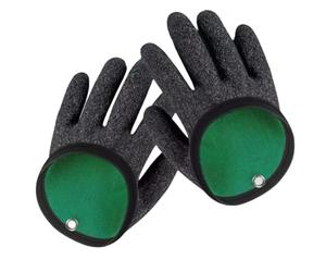 Kznifmk Guante de Pesca de Látex Profesional para Izquierda y Derecha, Antideslizante, Las Manos de Pinchazos y Rasguños, para Pescadores