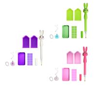 Kznifmk Herramientas de Pintura Bolígrafo con Punta de Diamante de Bolígrafo Reemplazable Multifuncional