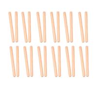 Kznifmk Instrumento de PercusiónMusical de 12 Pares de Claves de Madera Palos de Ritmo PercusiónPalos de Ritmo Juguete Musical para Niños