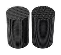 Kznifmk Juego de 80 Pegatinas de FijacióN Adhesivas Altas de Doble Cara, Alfombrilla para Alfombra, Alfombrilla para Tablero, Cinta Adhesiva Antideslizante para el Suelo Fijo del Hogar, B