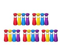 Kznifmk Juego de Delantal Y Gorro de Cocinero para Niños de 40 Piezas, Ajustable, con Delantal de Cocina de 2 Bolsillos