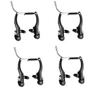 Kznifmk Juego de Piezas de Herramientas para Pinza de Freno Delantera y Trasera en V, Accesorios para Bicicleta, Equipo de Ciclismo con Freno de Aleación de Aluminio, Freno de Bicicleta A