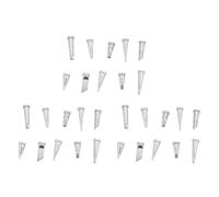Kznifmk Juego de Puntas de Soldadura Duraderas de 30 Piezas para EstacióN de Soldadura WSD81 WD1000 WSP80 WP80
