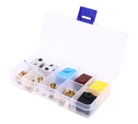 Kznifmk Kit de Actualización de Impresora 3D Boquillas, Bloque Calefactor, de Silicona Juego Completo de Accesorios Kit E3DV6