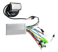 Kznifmk Kit de Controlador Ebike, Accesorios para Bicicleta Eléctrica y Scooter, Pieza de Motor Sin Escobillas, Panel de Visualización LCD, Pantalla 24V 36V 48V 250W