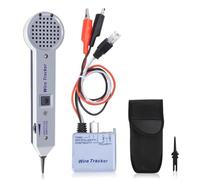 Kznifmk Kit de Generador de Tonos, Probador de Circuitos Rastreadores de Cables, Probador de Cables de Alta Precisión 200EP, Buscador de Líneas de Kit de Tonos y Sondas