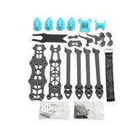 Kznifmk Kit de Mark4 7 Pulgadas 295 mm FPV para F4/F7 Control de Vuelo Serie 28 Hélice de Motor Sin Escobillas para RC Racing Drone-Azul