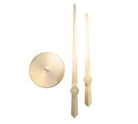 Kznifmk Manecillas de Reloj 3D, Agujas de Mecanismo de Movimiento de Reloj Grande para Bricolaje, Reemplazo de Piezas de Accesorios de Pared,