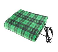 Kznifmk Manta para Coche EléCtrico, 43 X 60 Pulgadas, 3 Velocidades, Manta de Calentamiento RáPido para Sofá, Cama, Coche, Verde