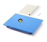 Kznifmk Mesa Niveladora para Manualidades en Resina - Mesa Niveladora para Resina con Patas de Mesa Autonivelantes y Tapetes de Silicona para Manualidades