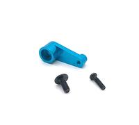 Kznifmk Metal 144001-1263 25T Piezas de Actualización de la Bocina del Brazo Servo para 144001 1/14 RC Car Piezas de Actualización de Repuesto, Azul